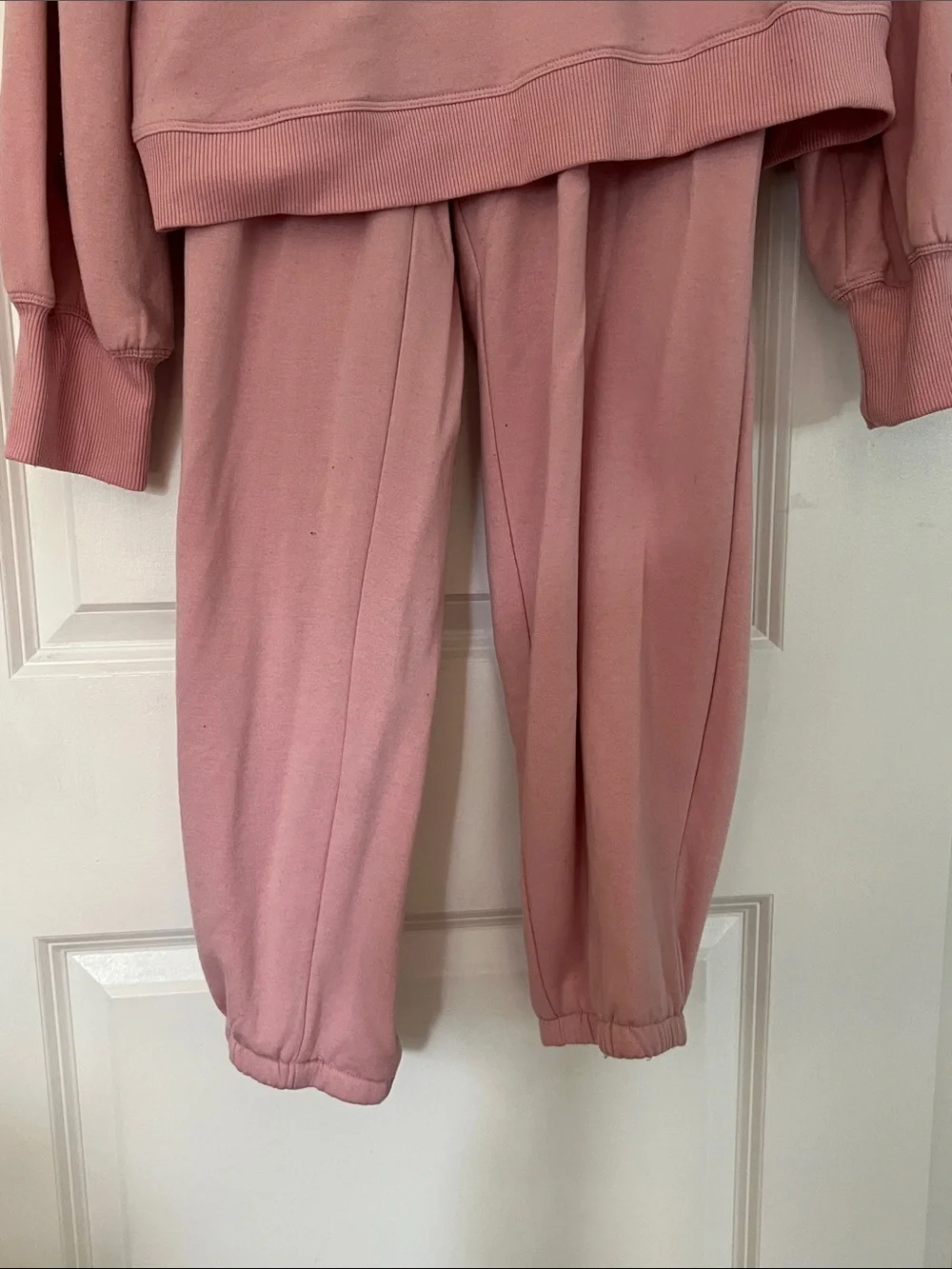 Marled soft pink